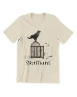 Brilliant Crow With Key Unlocking Cage Crow Blackbird Raven