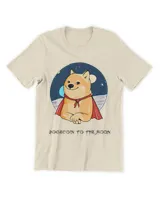 Funny Super Shiba Inu To The Moon Cryptocurrency Dogecoin