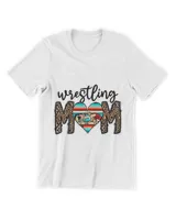 Leopard Wrestling Mom Mama Mothers Day Matching Family