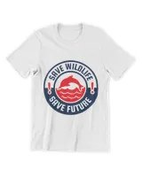 Save Wildlife Save Future (Earth Day Slogan T-Shirt)