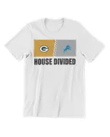 Green Bay Packers and Detroit Lions House Divided shirt