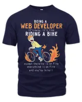 Motocross Biker Web Developer Like Riding Bike Cyclist FunnyMotocross Biker Web Developer Like Riding Bike Cyclist Funny