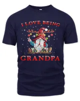 Deer I Love Being Grandpa Funny Gnome Christmas Antle Deer 343
