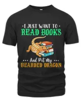 I Just Want To Read Books And Pet My Bearded Dragon Bookworm