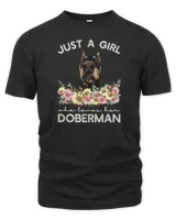 Doberman Pinscher Shirt Women Girl