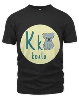 Buchstaben des deutschen Alphabets K koala
