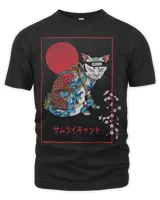 Samurai Cat Irezumi Senpai Ninja Japanese Koi Tattoo Style