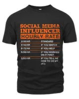 Social Media Influencer Hourly Rate Content Creator