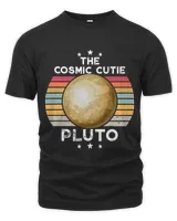 Astronomy Lover Vintage Pluto The Cosmic Cutie Dwarf Astronomy Science Geek