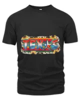 Western Serape Sunflower Texas Flag Lone Star Texas State TX