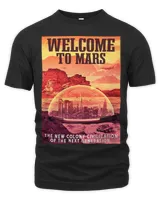 SciFi Space Galaxy Welcome To Mars