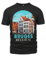Bruges Belgium Traveling Bruges Travel Poster Trip Souvenir