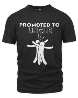 Funny Promoted to Uncle Chest Bump Stick Figures