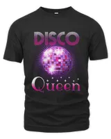 Womens Disco Queen Shirt Women Disco Queen Accessories Disco Queen