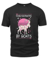 Easily Distracted By Goats Gift For Goat Lovers