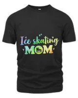 Womens Mom Graphic Ice Skating Figure Skater Ice Skater Winter 3