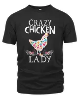 CRAZY Chicken Lady Funny Chicken Lovers