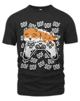 Pomeranian Video Game Noob Oof Shirt Kids Boys Girls Gift T-Shirt