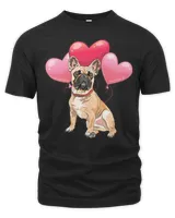 French Bulldog Frenchie Dog Cute Frenchie Heart Balloons Pet Animal Dog French Bulldog 131 Frenchies