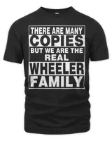 WHEELER Surname Family Name Personalized WHEELER T-Shirt