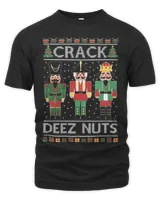 Crack Deez Nuts Funny Holiday Party Unisex Sweatshirt