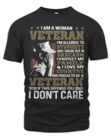 Im Am A Woman Veteran Im Allergic To Stupidity 260