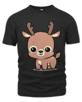 Chibi Kawaii Deer Wildlife Forest Animal Lover119