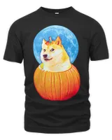 Halloween Dogecoin Cryptocurrency To the Moon Shiba Inu Meme 371