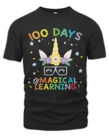 Teacher Teaching Lover Cute Unicorn 100 Days of Magical Learning 100th Day School 229