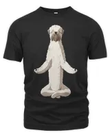 Funny Yoga Dog Irish Soft Coated Wheaten Terrier