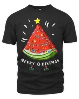 Christmas In August Watermelon Santa Summer Tree 237