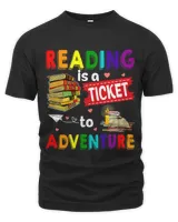 Reading Ticket Adventure Library Teacher Student Book Lovers