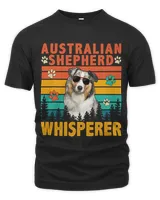 Vintage Retro Australian Shepherd Whisperer Dog Sunglasses