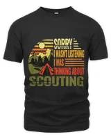 Sorry I wasnt retro scouting camping boy hiking scouting