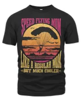 Speed Flying Mom Pilot Paragliding Retro Speed Flying