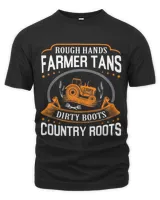 Rough Hands Farmer Tans Dirty Boots Country Roots Tractor