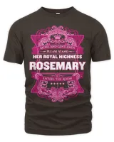 Rosemary First Name