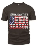 Deer Hunting Shirt American Flag Funny Saying Deer Season