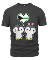 Penguins Lover Couple Demiromantic Pride