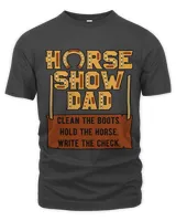 Horse Show Dad Jockey Equestrian Showjumping Fathers Day