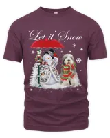 Old English Sheepdog Santa Dog Christmas Snowman Xmas Pajama 391