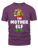 Mother Gifts Matching Family Funny The Mother ELF Christmas PJS Group