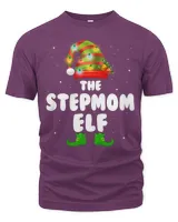 Stepmom Gifts Matching Family Funny The Stepmom ELF Christmas PJS Group