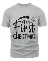 My First Christmass, Men's & Women's Merry Christmas Shirt