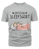 Official Sleep Shirt - Dog Cat Personalized QTCAT310123PET3