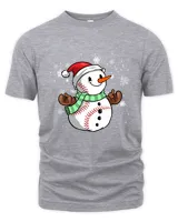 Snow Scarecrow Christmas Long Sleeved T-Shirt