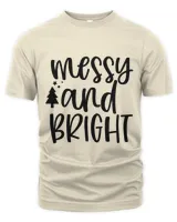 Merry And Bright, Men's & Women's Merry Christmas Shirt