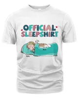 Official Sleep Shirt - Dog Cat Personalized QTCAT310123PET1