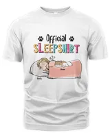 Official Sleep Shirt - Dog Cat Personalized QTCAT310123PET2