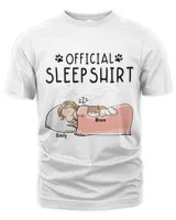 Official Sleep Shirt - Dog Cat Personalized QTCAT310123PET3